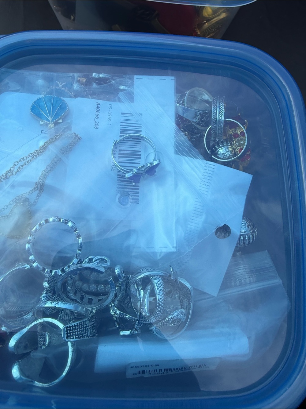 Silver and gold -Tone Mixed jewelry lot